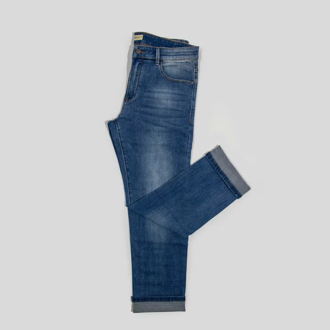 Slim Fit Blue Denim Jeans